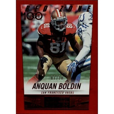 2014 Panini Hot Rookies Red Zone #291 Anquan Boldin H100