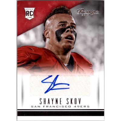 2014 Prestige Rookie Autographs #283 Shayne Skov