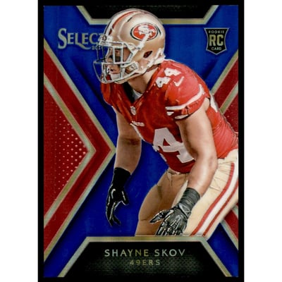 2014 Select Prizm Blue #151 Shayne Skov