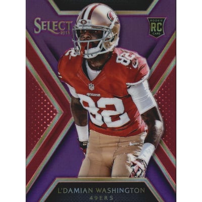 2014 Select Prizm Purple #167 L'Damian Washington