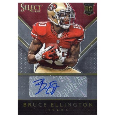 2014 Select Rookie Autographs #RABE Bruce Ellington/149