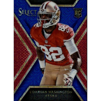 2014 Select Rookies Mojo Blue #167 L'Damian Washington