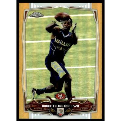 2014 Topps Chrome Gold Refractors #116 Bruce Ellington