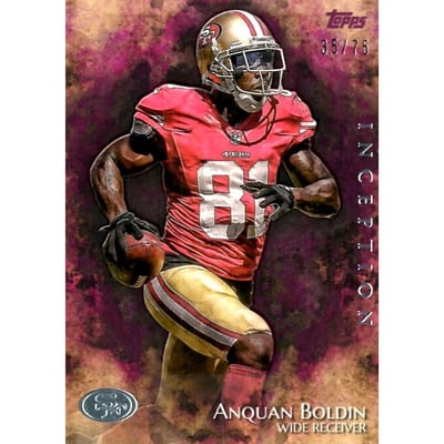 2014 Topps Inception Magenta #76 Anquan Boldin