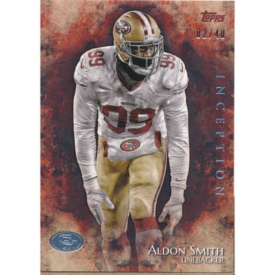 2014 Topps Inception Orange #99 Aldon Smith