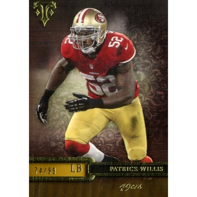 2014 Topps Triple Threads Gold #81 Patrick Willis