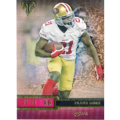 2014 Topps Triple Threads Ruby #90 Frank Gore