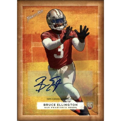 2014 Topps Turkey Red Autographs #63 Bruce Ellington