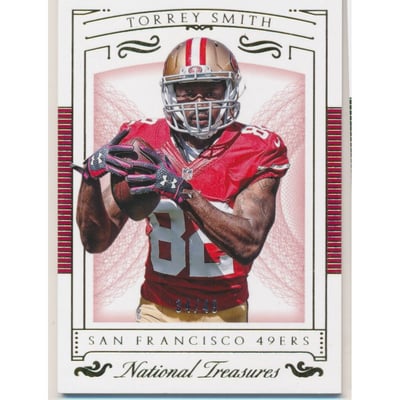 2015 Panini National Treasures Gold #68 Torrey Smith