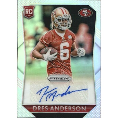 2015 Panini Prizm Rookie Autographs Prizms #RSDA Dres Anderson/350