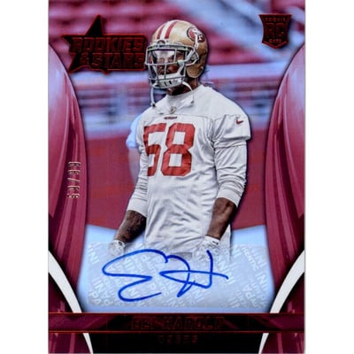 2015 Rookies and Stars Longevity Rookie Signatures Team Name #37 Eli Harold/99