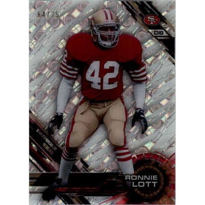 2015 Topps High Tek Tidal Diffractor #34 Ronnie Lott A