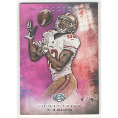 2015 Topps Inception Magenta #70 Torrey Smith
