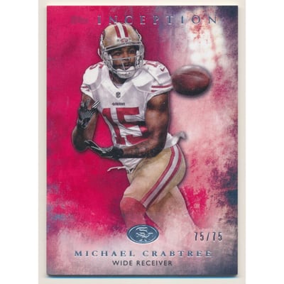 2015 Topps Inception Red #83 Michael Crabtree