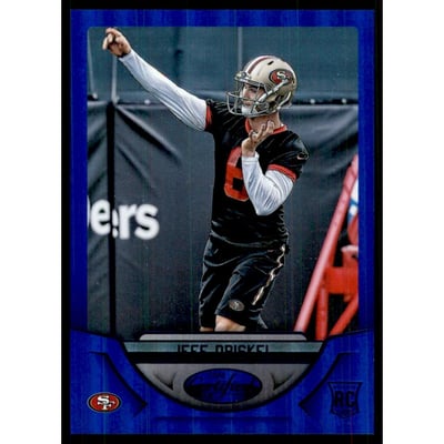 2016 Certified Mirror Blue #190 Jeff Driskel