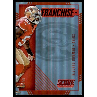 2016 Score Franchise Jumbo Red #31 NaVorro Bowman