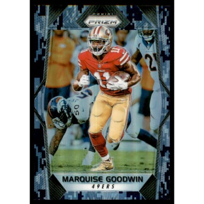 2017 Panini Prizm Prizms Camo #57 Marquise Goodwin