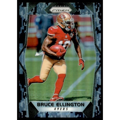 2017 Panini Prizm Prizms Camo #75 Bruce Ellington