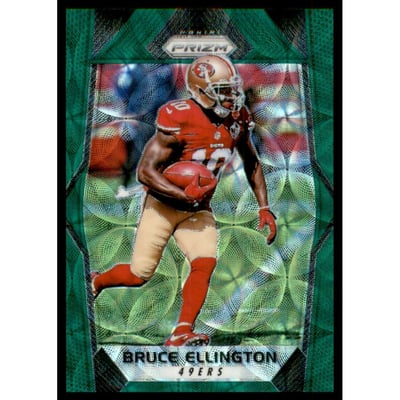 2017 Panini Prizm Prizms Green Scope #75 Bruce Ellington