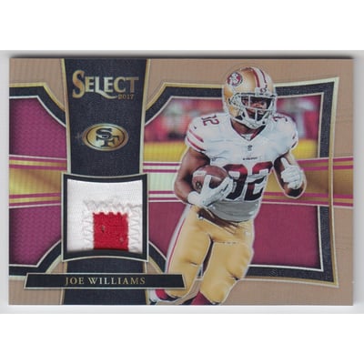2017 Select Swatches Prizm Copper #5 Joe Williams/49