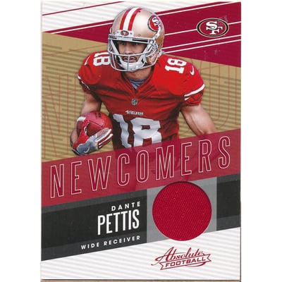 2018 Absolute Newcomers Jerseys #30 Dante Pettis