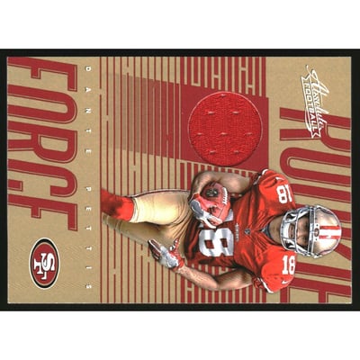 2018 Absolute Rookie Force Materials #3 Dante Pettis