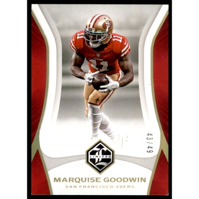 2018 Limited Gold Spotlight #88 Marquise Goodwin