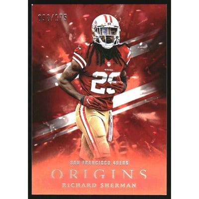 2018 Panini Origins Orange #29 Richard Sherman