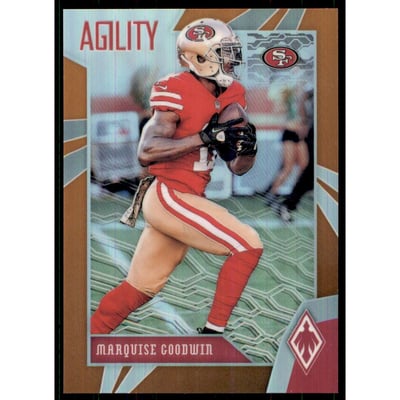 2018 Panini Phoenix Agility Orange #4 Marquise Goodwin