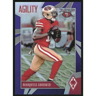 2018 Panini Phoenix Agility Purple #4 Marquise Goodwin