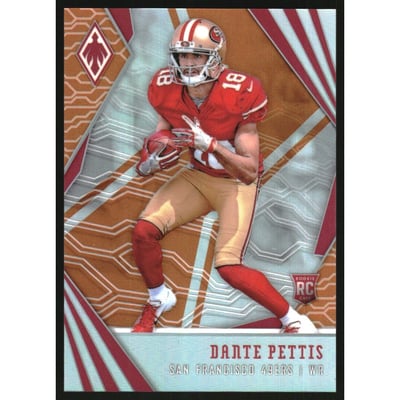 2018 Panini Phoenix Orange #118 Dante Pettis
