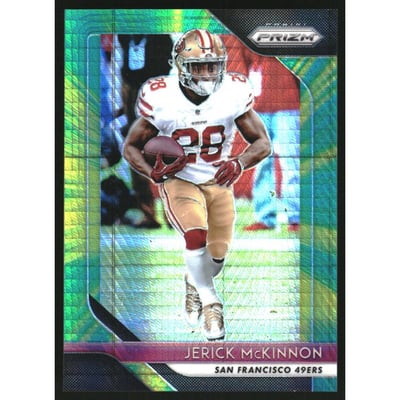 2018 Panini Prizm Prizms Hyper #26 Jerick McKinnon