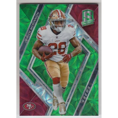 2018 Panini Spectra Neon Green #1 Jerick McKinnon