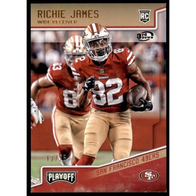 2018 Playoff 3rd Down #266 Richie James