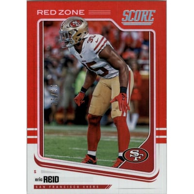 2018 Score Red Zone #283 Eric Reid