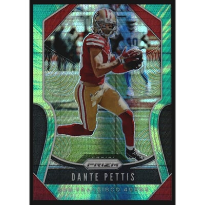 2019 Panini Prizm Prizms Hyper #250 Dante Pettis