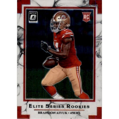 2020 Donruss Optic Rookie Elite Series #13 Brandon Aiyuk