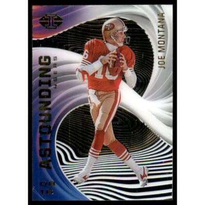 2020 Panini Illusions Astounding #17 Joe Montana