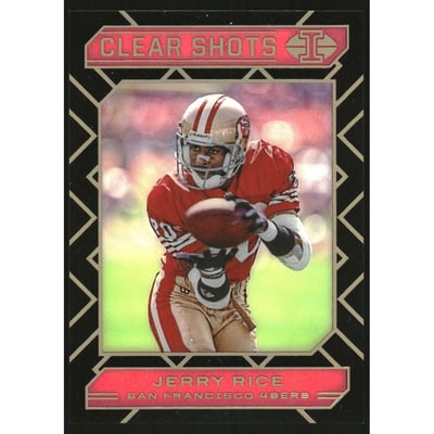 2020 Panini Illusions Clear Shots Pink #20 Jerry Rice