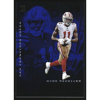 2020 Panini Illusions Sapphire #27 Brandon Aiyuk