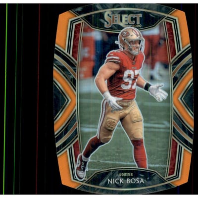 2020 Select Prizm Orange Die Cut #224 Nick Bosa