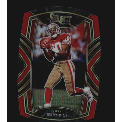 2020 Select Prizm Red Die Cut #220 Jerry Rice