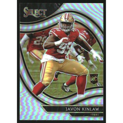 2020 Select Prizm Silver #390 Javon Kinlaw