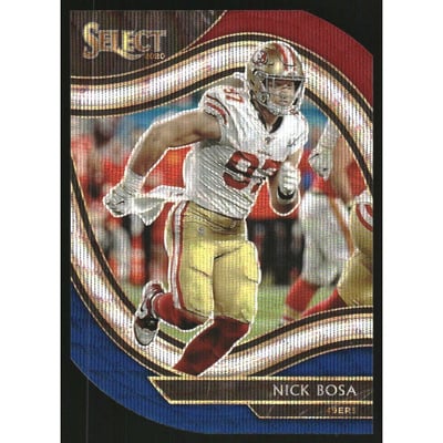 2020 Select Prizm Tri Color Die Cut #324 Nick Bosa