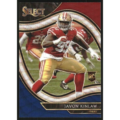 2020 Select Prizm Tri Color #390 Javon Kinlaw