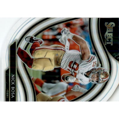 2020 Select Prizm White Die Cut #324 Nick Bosa