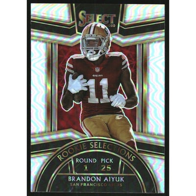 2020 Select Rookie Selections Prizm #10 Brandon Aiyuk