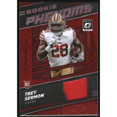 2021 Donruss Optic Rookie Phenoms Jerseys #24 Trey Sermon
