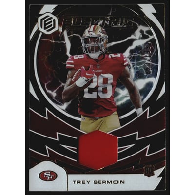 2021 Panini Elements Electric Jerseys #26 Trey Sermon