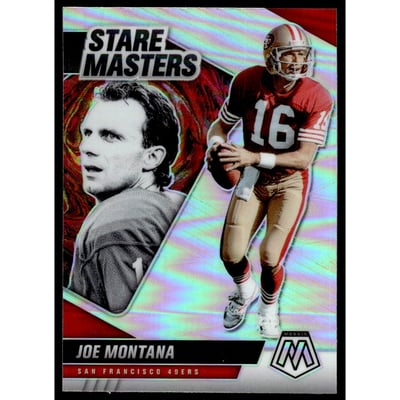 2021 Panini Mosaic Stare Masters Silver #21 Joe Montana